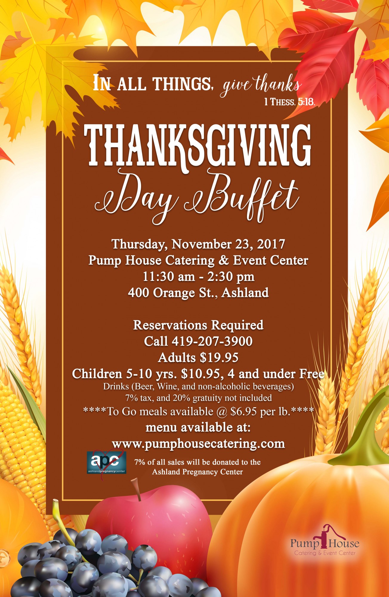 Thanksgiving Day Buffet -